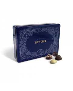 Selezione di cioccolatini in scatola di latta 1.100 kg